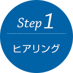 Step1 ヒアリング