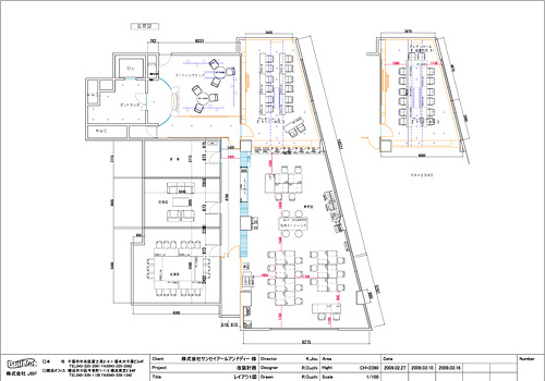 サンセイＲ＆Ｄ 施工事例 ご提案（レイアウト・デザイン・設計）1